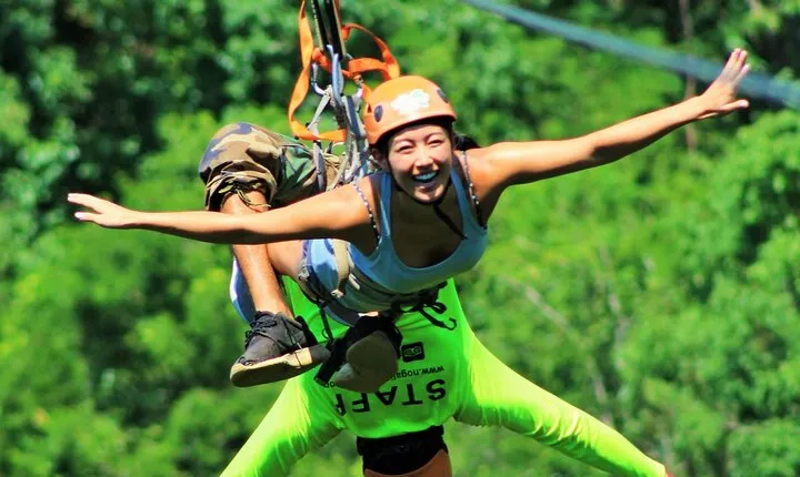 Canopy EcoPark Adventure with transportation from Puerto Vallarta