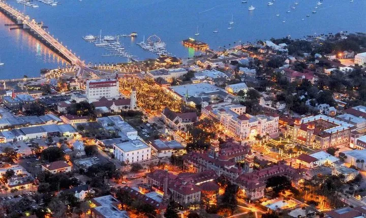 St. Augustine Nights of Lights Celebration from Orlando