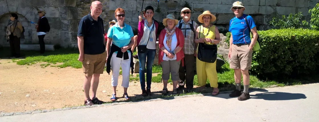 Split walking guided tour