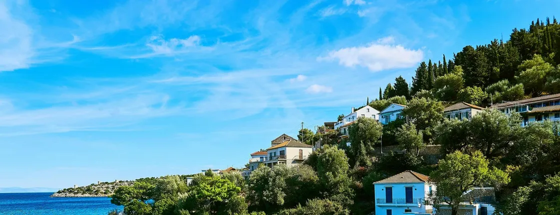 Ithaca island tour with traditional villages and boat trip
