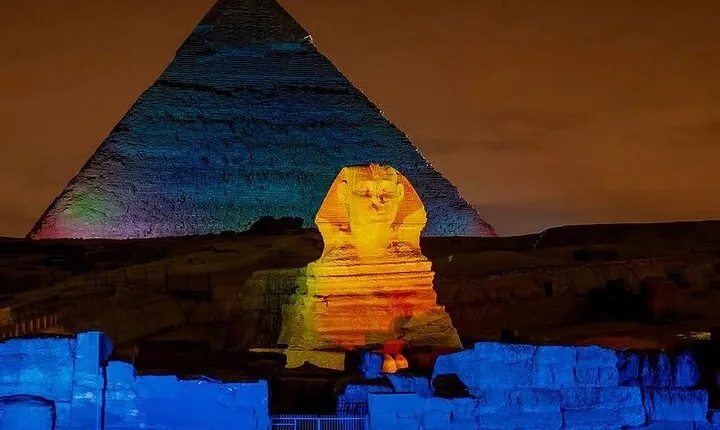 Sound and light Show at the Pyramids With Pick up