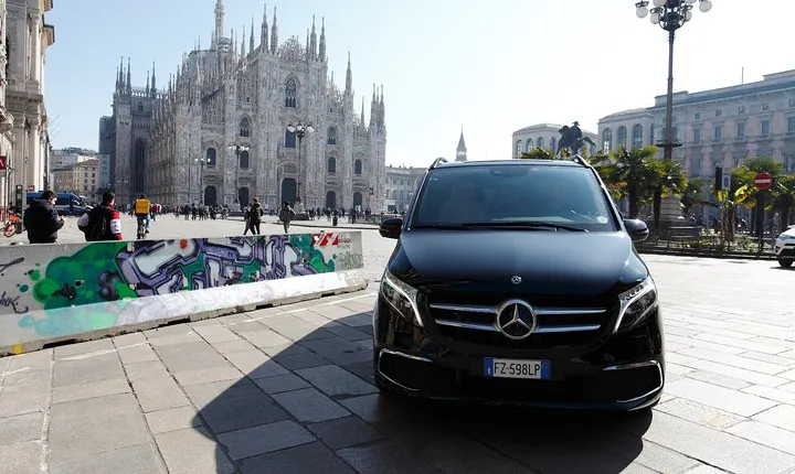 MALPENSA - MILANO airport transfer with private Luxury Van