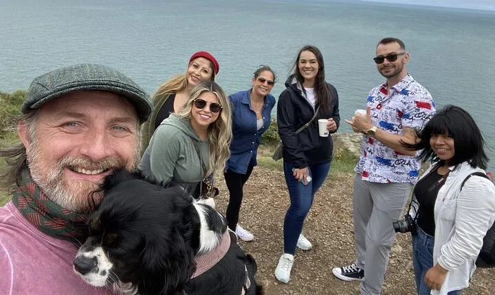 Dublin Coastal Hike and Pints with A local & His Dog Private tour