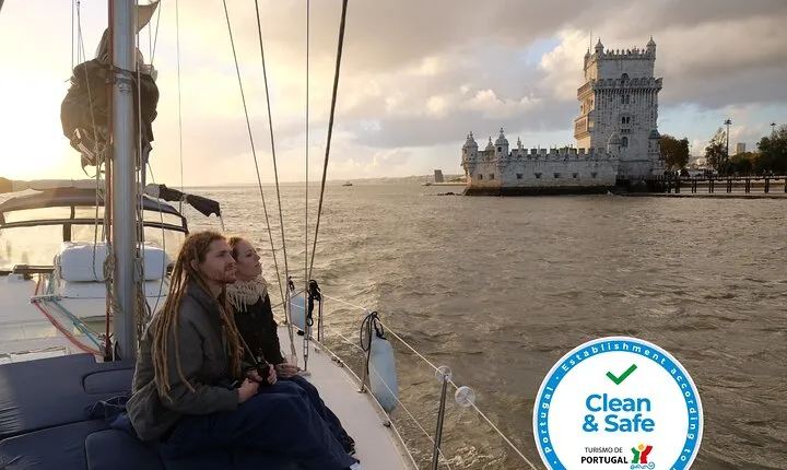 Relaxing Sailboat Cruise along the Tagus