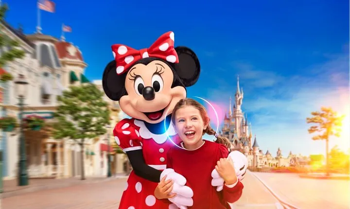 Disneyland® Paris 1 Day with Round-Trip Train Tickets from Paris