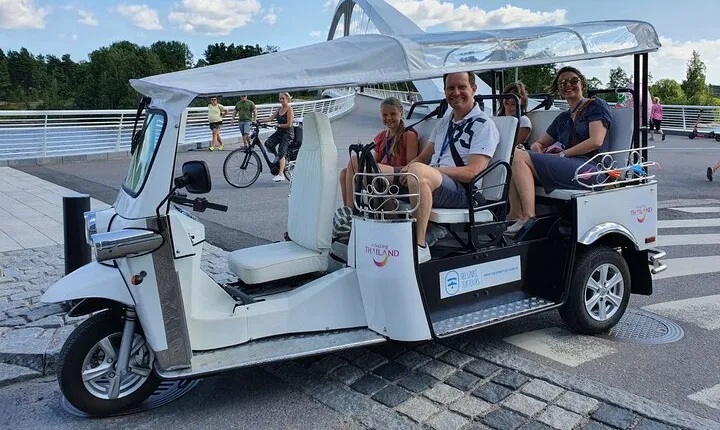 Private TukTuk guided Tour in Helsinki 2,5 hrs