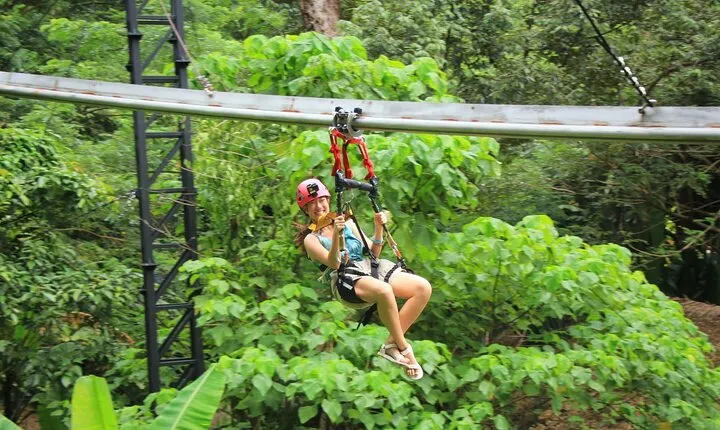 Hanuman World Zipline and Roller Coaster with Transfer and Lunch
