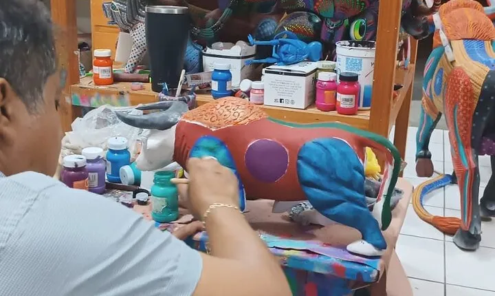 Alebrijes Workshop in Huatulco