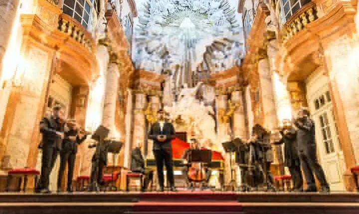 Classical concert Vivaldi 4 seasons in Karlskirche Vienna