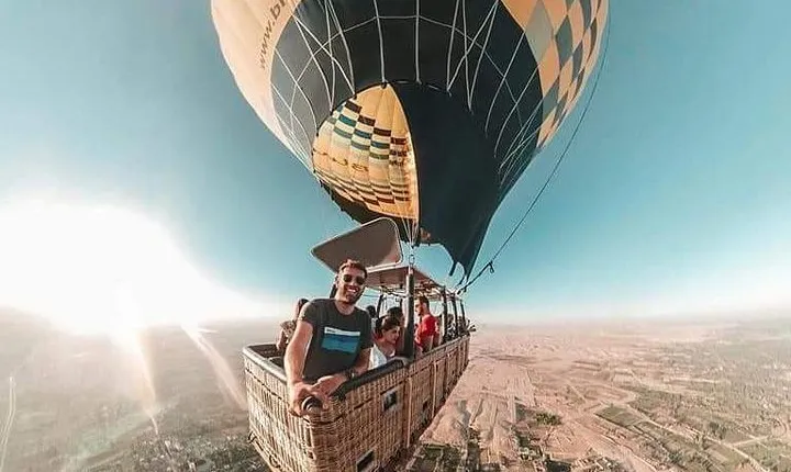 One Package Hot Air Balloon with Best of Luxor Full Day Tour