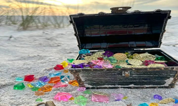 Treasure Hunt in Treasure Island 