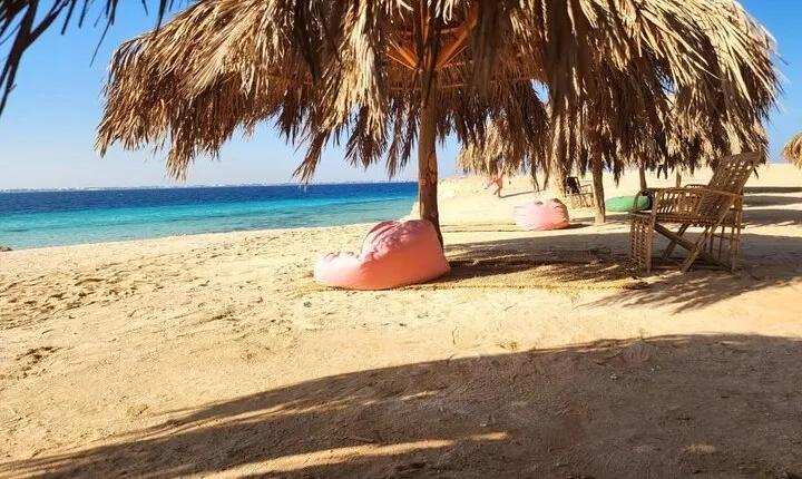 Paradise island and Orange Bay Island Luxury Boat Trip-Hurghada