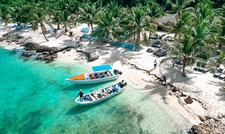 Isla Saona Speedboat Adventure with Food & Wildlife