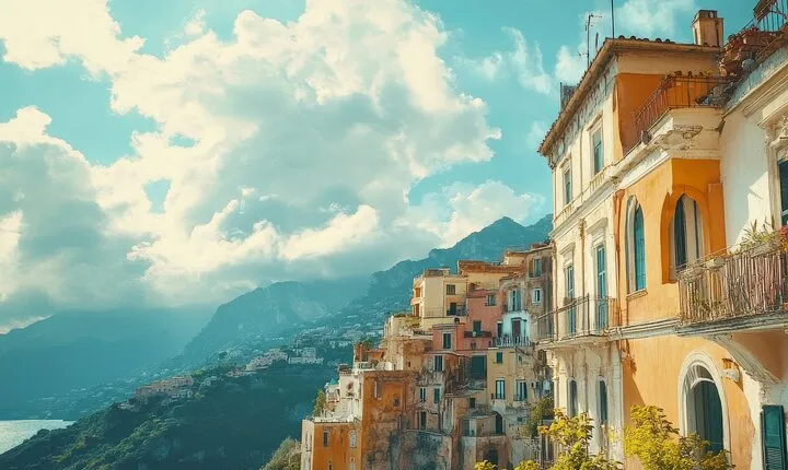 Private transfer from Naples to Atrani, 2h sightseeing stop