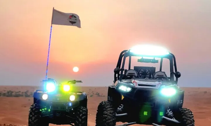 Dubai Dunes Safari With Quad Bike, Camel Ride, BBQ Dinner & Live Shows