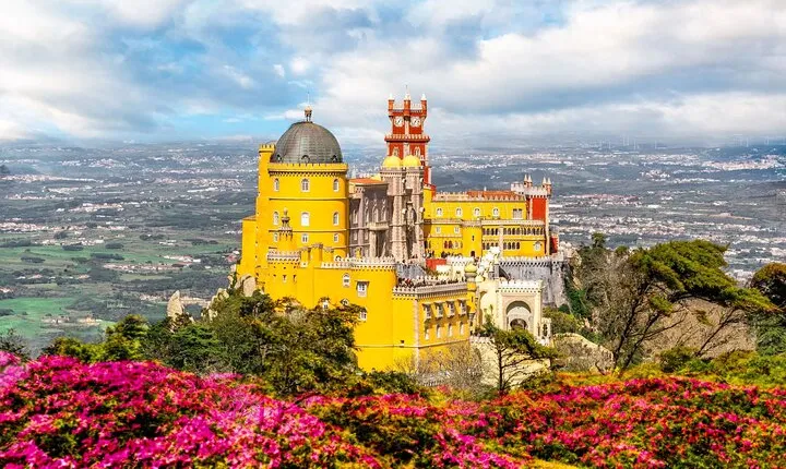 Lisbon Sintra Pena Palace Belém Tour with sunset Boat Cruise