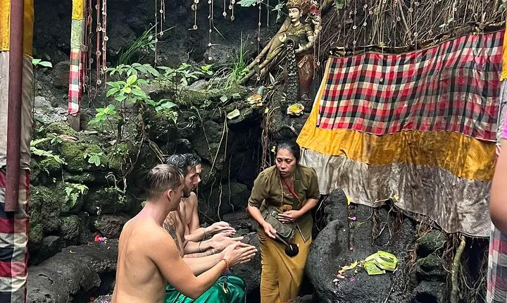 Bali ATV Ride + Hindu Spiritual Healing in Beji Griya Waterfall