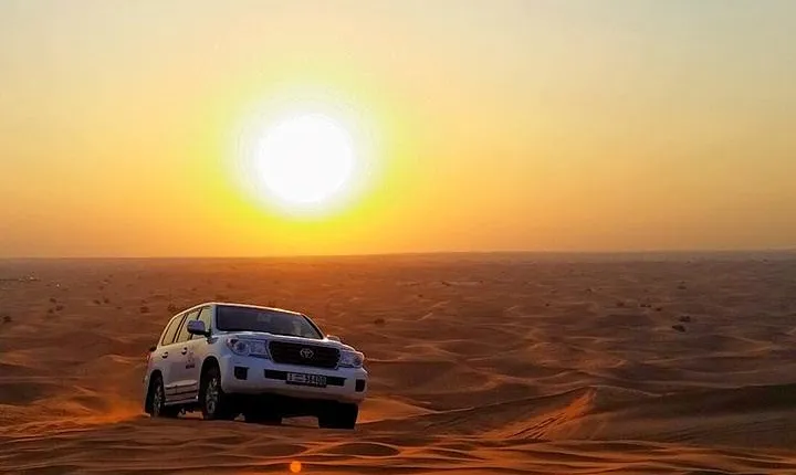 Sun Rise Desert Safari & Sandboarding (Private Vehicle)