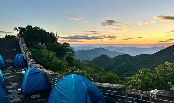 Camping Overnight Tour On The Wild Great Wall