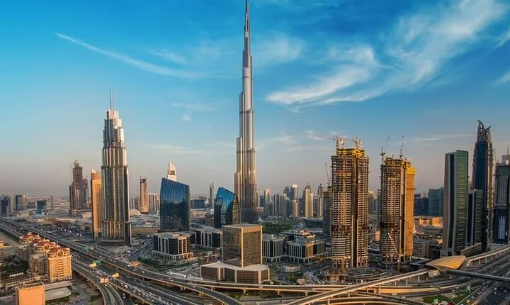 Modern Dubai and Burj Khalifa