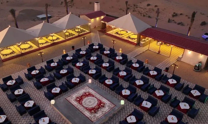 Private VIP Desert Safari with Barbecue Dinner 5 Star Camp