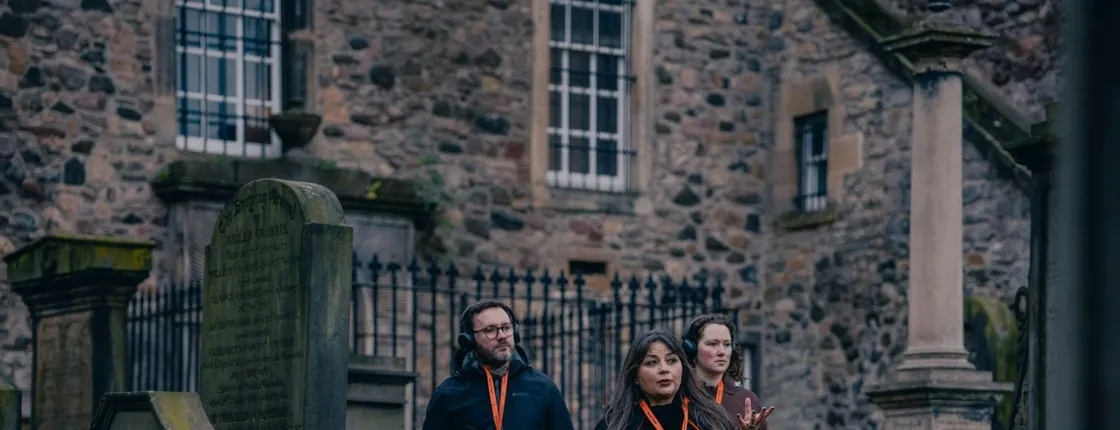 Edinburgh's underground vaults and graveyard ghost tour