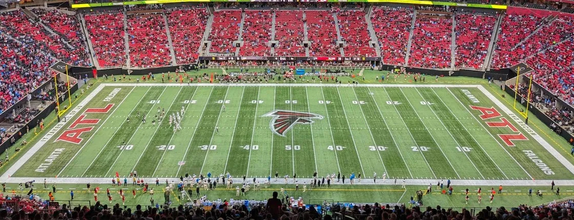 Atlanta Falcons Football Game at Mercedes Benz Stadium
