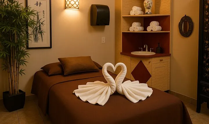 Private Spa Experience with Jacuzzi, Sauna and Hot Stone Massage