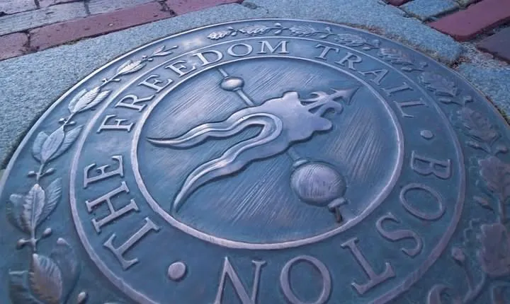 Self Guided Classic Freedom Trail Location Aware (GPS) Walking Audio Tour