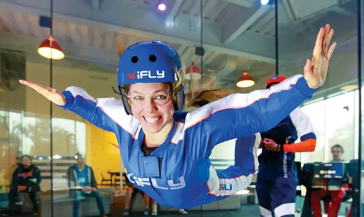 Oklahoma City Indoor Skydiving with 2 Flights & Personalized Certificate