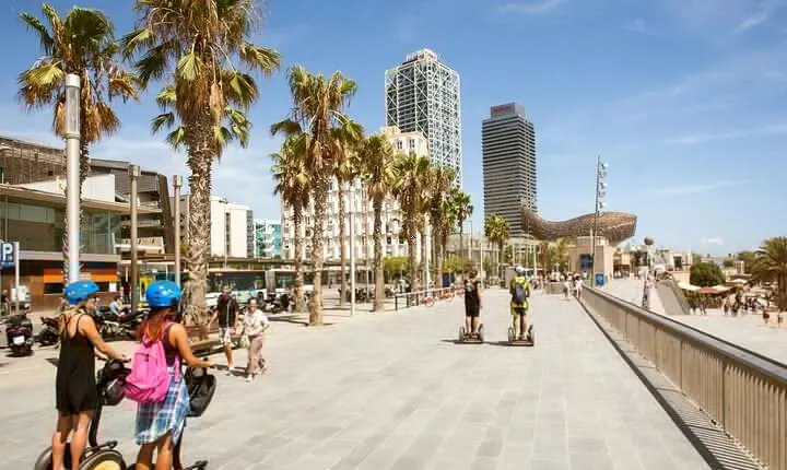 Sightseeing Segway Tour in Barcelona