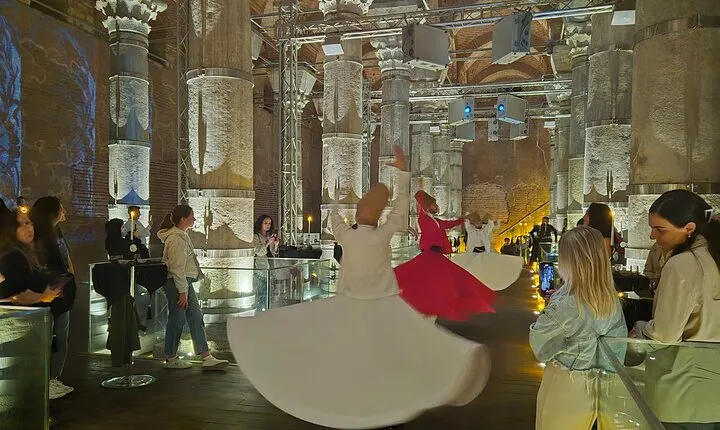 Istanbul Serefiye Sarnici Whirling Dervish & Light Show Ticket