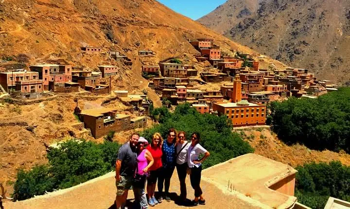 Atlas Mountains and 3 Valleys from Marrakech including Camel Ride