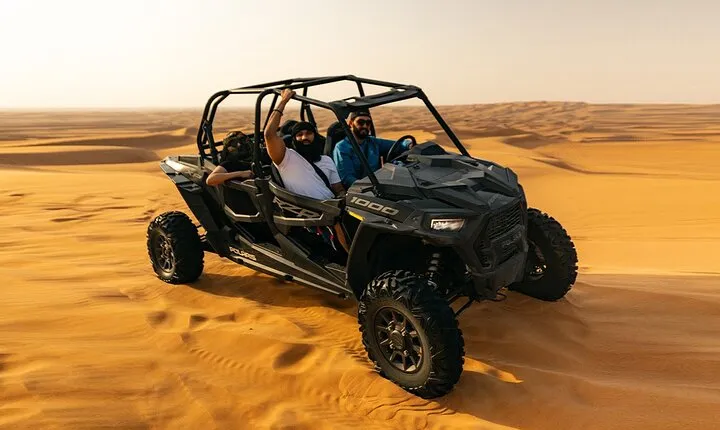 Dubai: Buggy Dune Bashing, Sand Boarding, Camel Ride & Show