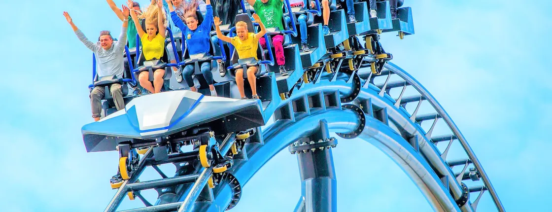 From Kraków: Energylandia Amusement Park