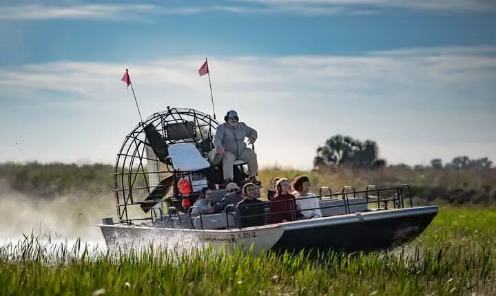 30-Minute Airboat Ride, Lunch, Gem Mining and Park Admission 