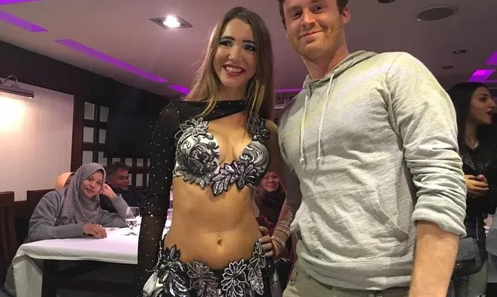 night-tour Nile dinner cruise with open buffet and belly dancer
