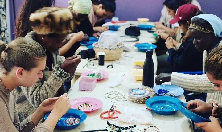 NGO Lifted Strong - Authentic Tanzanian Beading Class
