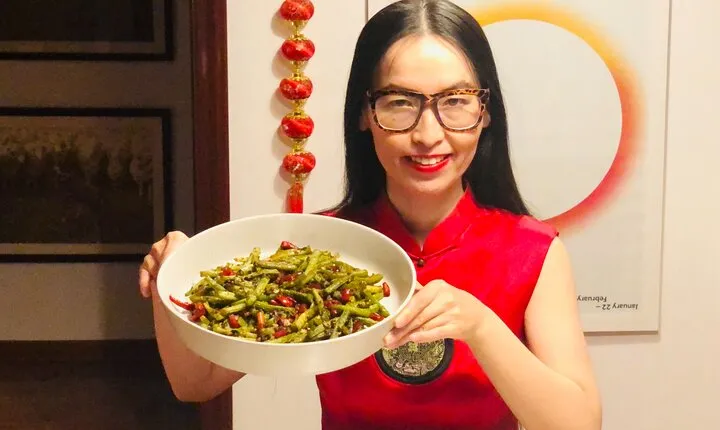 Online Cooking Class Orange Chicken by Sunflower Li