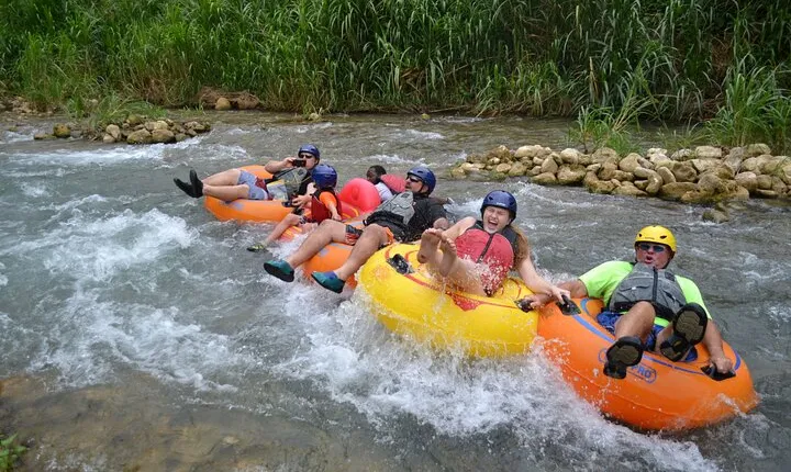 Bamboo Beach River Tubing with Lunch & Cocktails from Montego Bay
