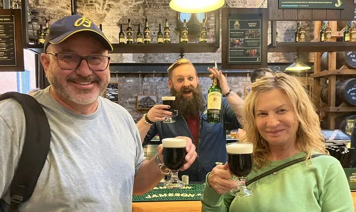Dublin Food and Drink Walking Tour and Jameson Irish Coffee Demo