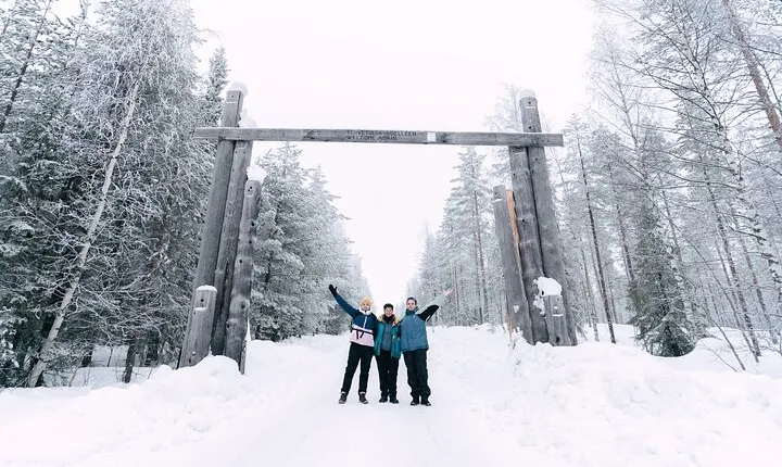 Korouoma Frozen Waterfalls Hike from Rovaniemi