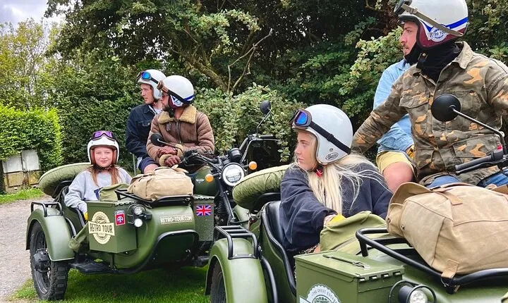 Private 2-Hour Sidecar Tour in Normandy from Bayeux