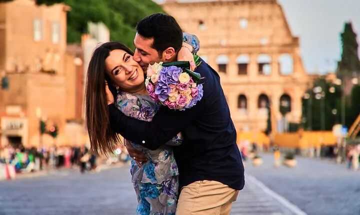 Private photo shoot in central Rome