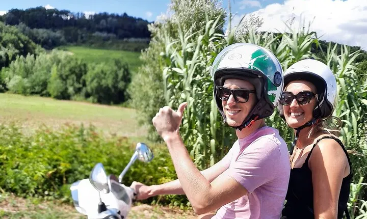 Florence Vespa Tour as a Passenger, Small Group, max 6 people