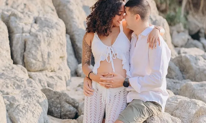 Romantic Couple Photoshoot in Nai Harn, Phuket