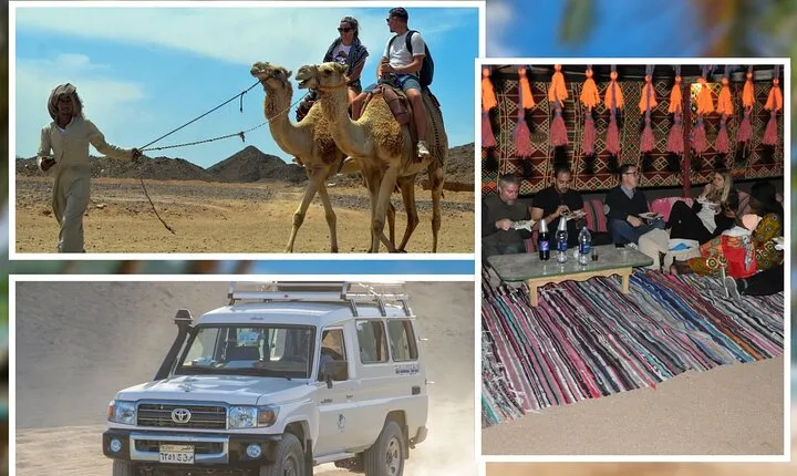 Jeep Super Safari Excursion Sunset, Camel Ride, Bedouin Dinner - Marsa Alam