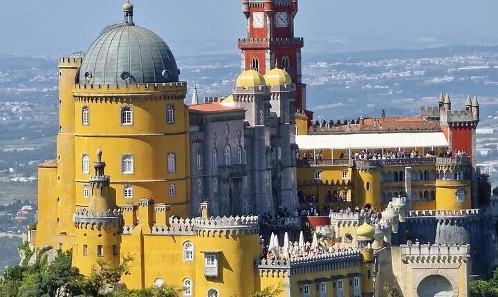 Sintra,Palácio da Pena,Quinta da Regaleira and Cascais