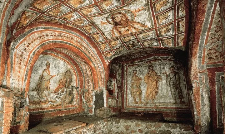 Roman Catacombs and Ancient Appian Way Skip-The-Line Included Halfday from Rome