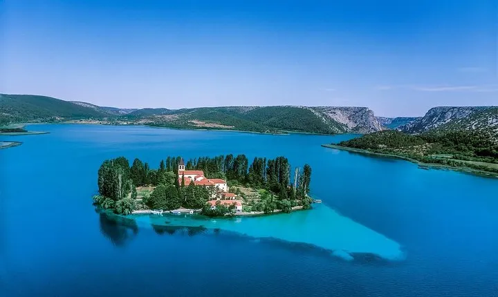 The Wonder of nature route - Panoramic Flight over Plitvice Lakes & Krka NP